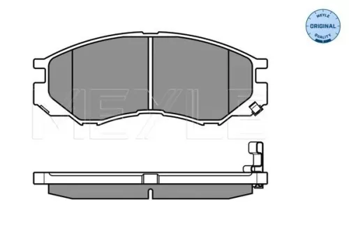 MEYLE Brake Pad Set, disc brake (0252329015/W)