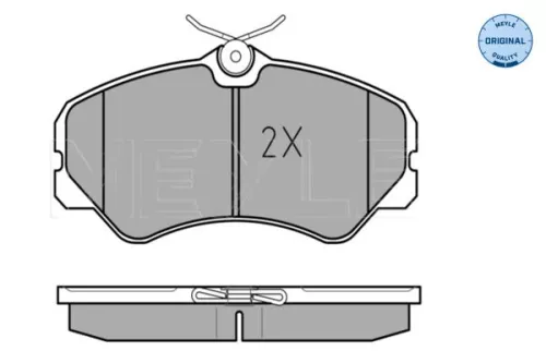 MEYLE Brake Pad Set, disc brake (0252120519/W)