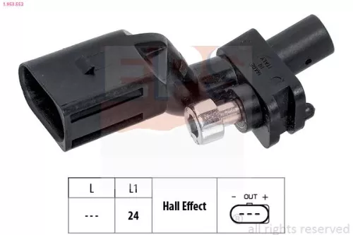 Sensor, crankshaft pulse