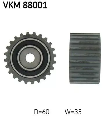 Deflection Pulley/Guide Pulley, timing belt