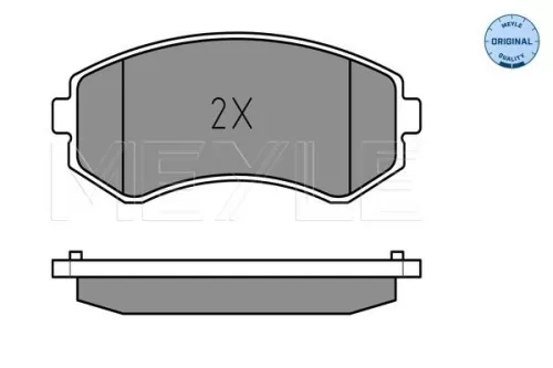 MEYLE Brake Pad Set, disc brake (0252350216/W)