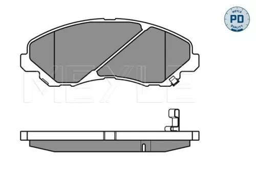 MEYLE Brake Pad Set, disc brake (0252358416/PD)