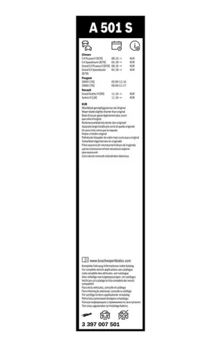 BOSCH Wiper Blade (3397007501)