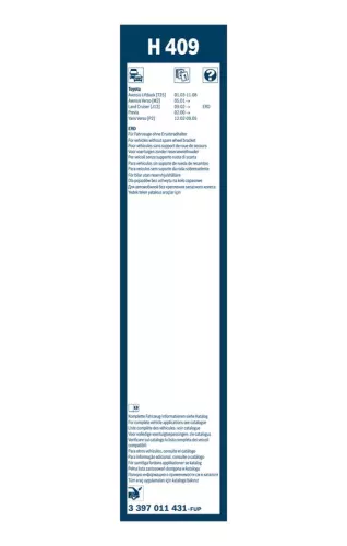 BOSCH Wiper Blade (3397011431)