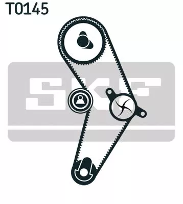 SKF Water Pump & Timing Belt Kit (VKMC06003)