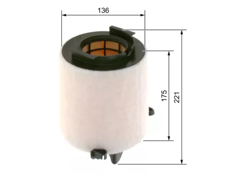 BOSCH Air Filter (1457433576)