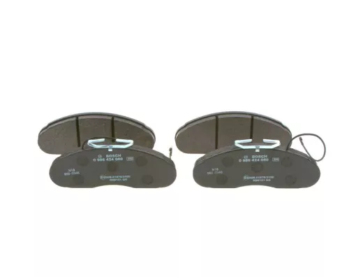 BOSCH Brake Pad Set, disc brake (0986424080)