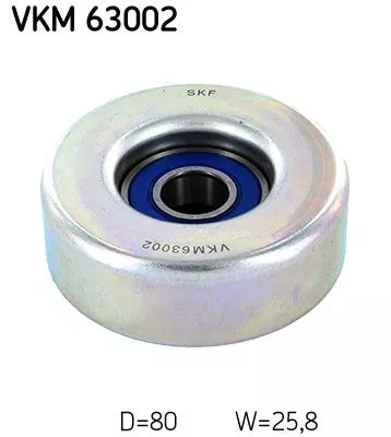 Deflection/Guide Pulley, V-ribbed belt