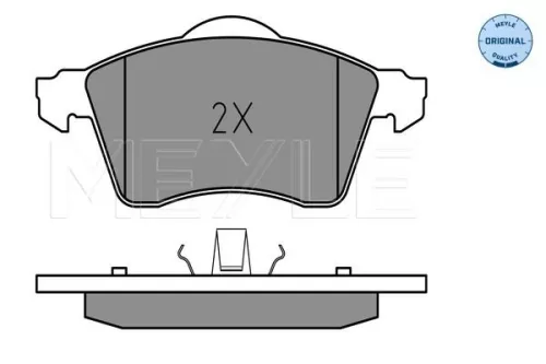 MEYLE Brake Pad Set, disc brake (0252188319)