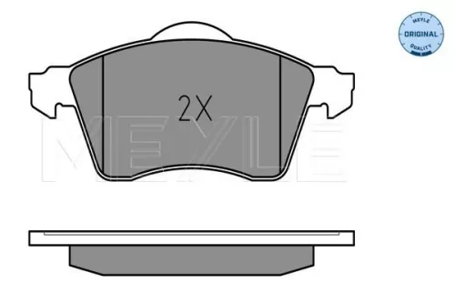 MEYLE Brake Pad Set, disc brake (0252188319)