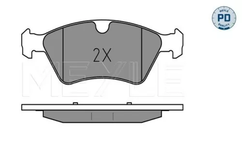 MEYLE Brake Pad Set, disc brake (0252392221/PD)