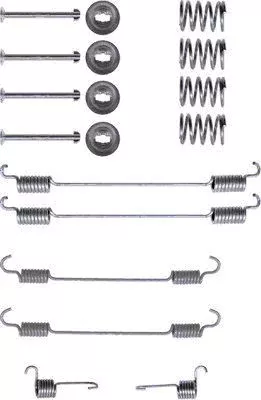 TEXTAR Accessory Kit, brake shoes (97010100)