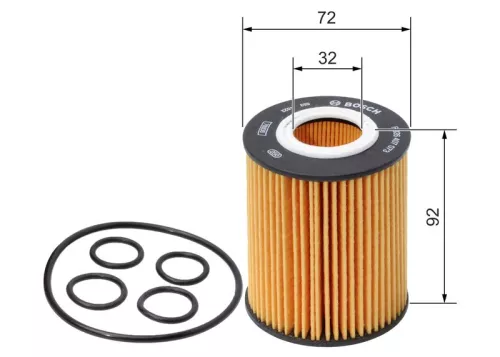 BOSCH Oil Filter (F026407073)
