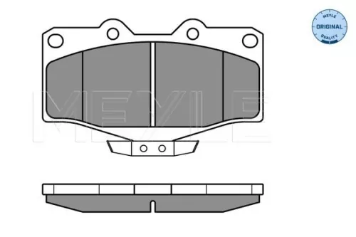 MEYLE Brake Pad Set, disc brake (0252167915/W)