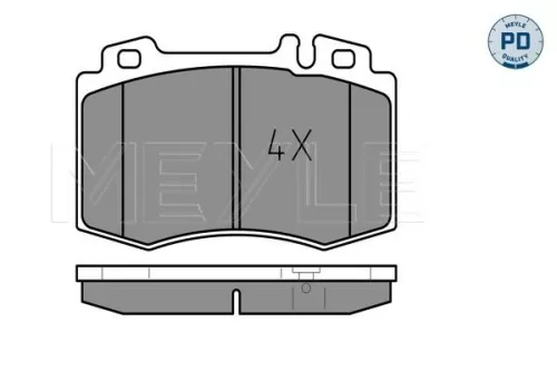 MEYLE Brake Pad Set, disc brake (0252374517/PD)