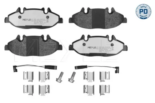 MEYLE Brake Pad Set, disc brake (0252400720/PD)