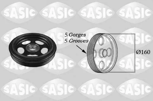 Belt Pulley, crankshaft
