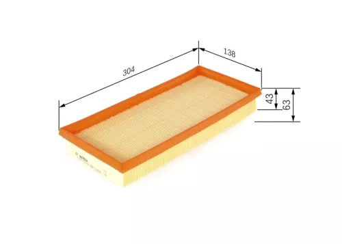 BOSCH Air Filter (F026400140)