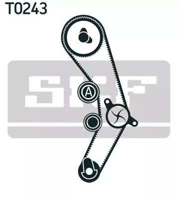 SKF Timing Belt Kit (VKMA01136)