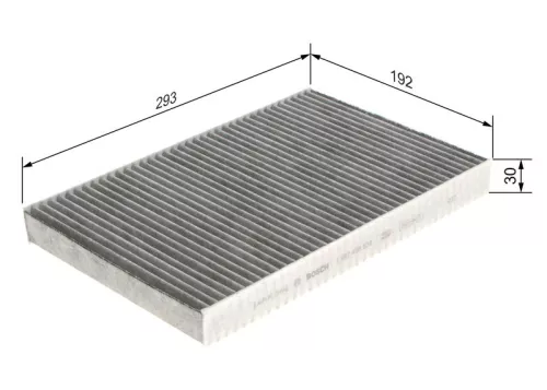 BOSCH Filter, cabin air (1987435535)