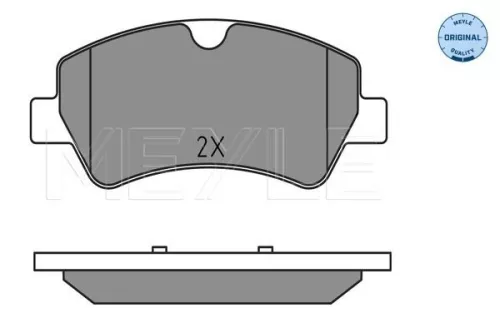 MEYLE Brake Pad Set, disc brake (0252560418)