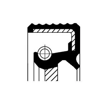 CORTECO Shaft Seal, differential (12036825B)