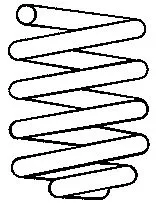 SACHS Suspension Spring (996 507)