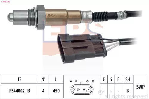 EPS Oxygen Sensor (1-998-242)