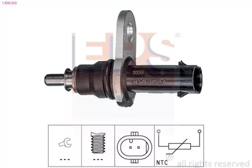 EPS Sensor, coolant temperature (1-830-356)