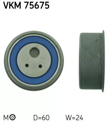 SKF Tensioner Pulley, timing belt (VKM75675)