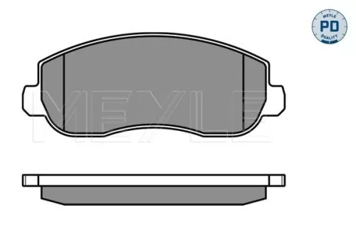 MEYLE Brake Pad Set, disc brake (0252514718/PD)