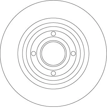 TRW Brake Disc (DF4414BS)
