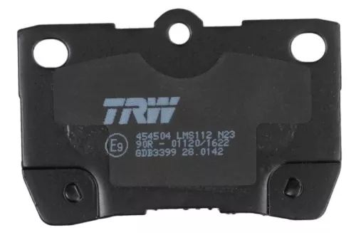 TRW Brake Pad Set, disc brake (GDB3399)