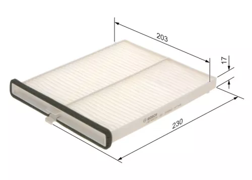 BOSCH Filter, cabin air (1987435019)