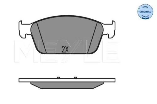MEYLE Brake Pad Set, disc brake (0252573618)
