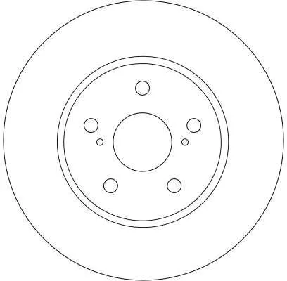 TRW Brake Disc (DF4204)