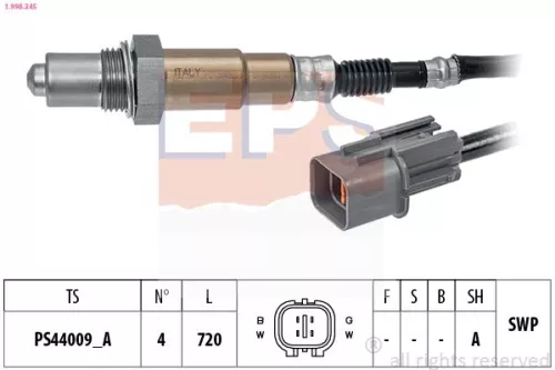 EPS Oxygen Sensor (1-998-345)