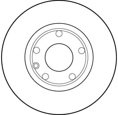 TRW Brake Disc (DF1596)
