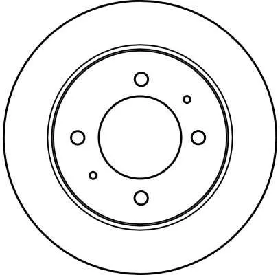 TRW Brake Disc (DF4122)