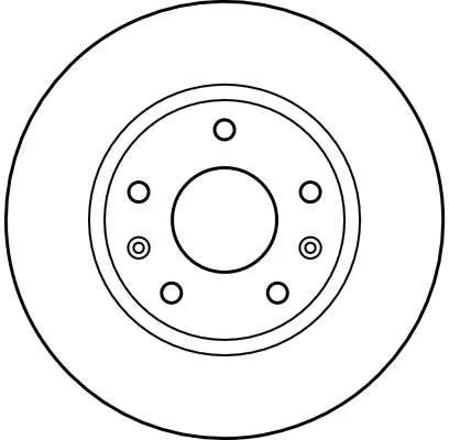 TRW Brake Disc (DF4221)