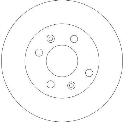 TRW Brake Disc (DF4409)