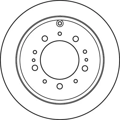 TRW Brake Disc (DF4965S)