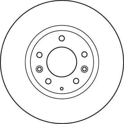 TRW Brake Disc (DF4974S)