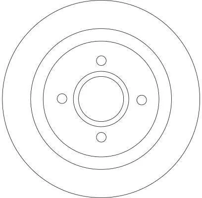 TRW Brake Disc (DF4251)