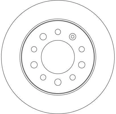 TRW Brake Disc (DF4282)