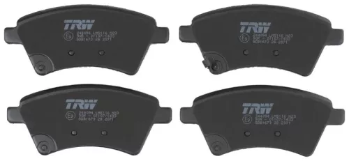 TRW Brake Pad Set, disc brake (GDB1673)