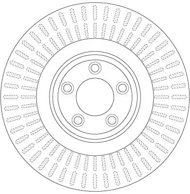 TRW Brake Disc (DF6146S)