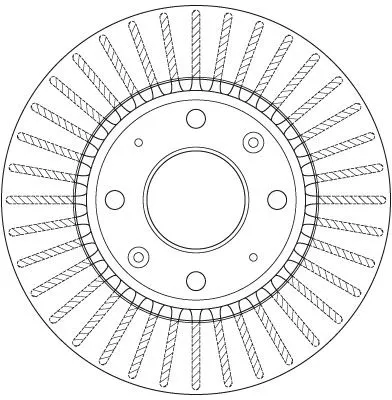 TRW Brake Disc (DF6229)