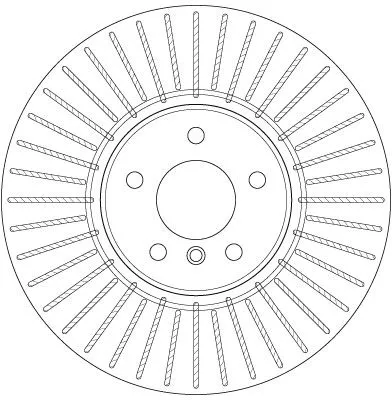 TRW Brake Disc (DF6408S)
