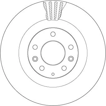 TRW Brake Disc (DF8043)